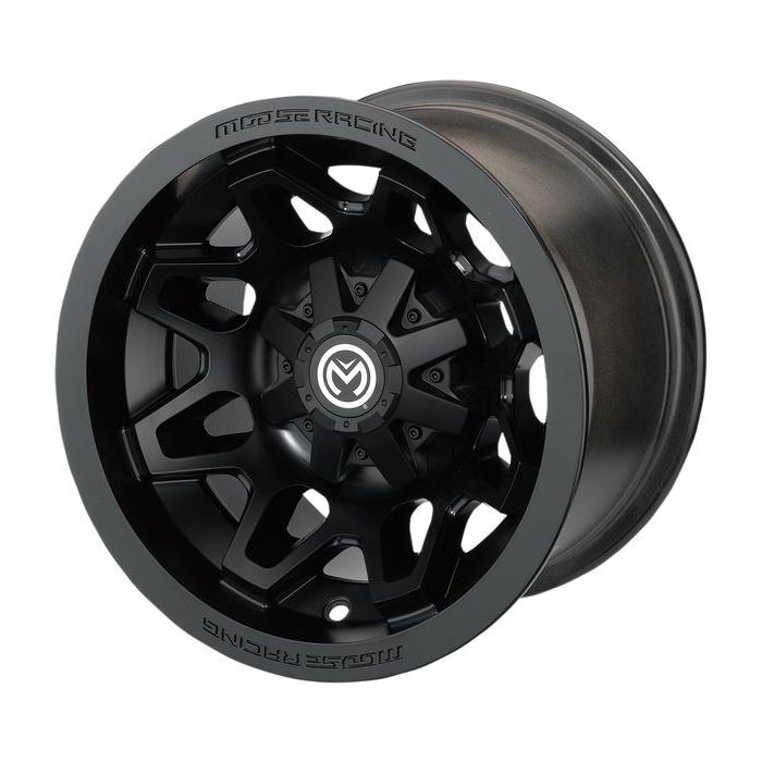 Moose Utility 416X Black 15X7 4/156 5+2 Alloy Quad UTV Wheel