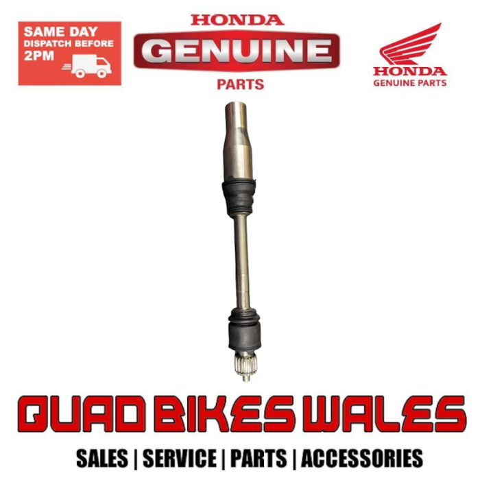 Genuine Honda SHAFT ASSY,FR PRO 40400-HR6-A61