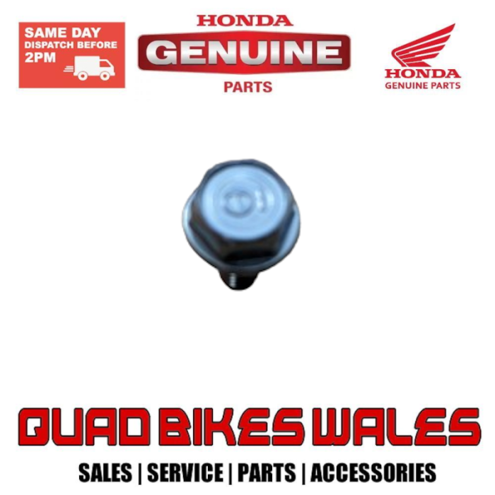 Genuine Honda BOLT, FLANGE, 6X12 95701-0601200