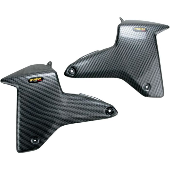 Suzuki LTR450 06-09 Maier Standard Air Scoops Black Carbon Fiber Look