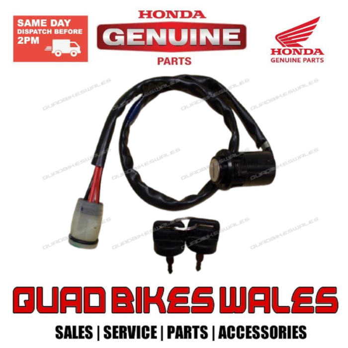Genuine Honda SWITCH ASSY IGNITION 35100-HR6-A61