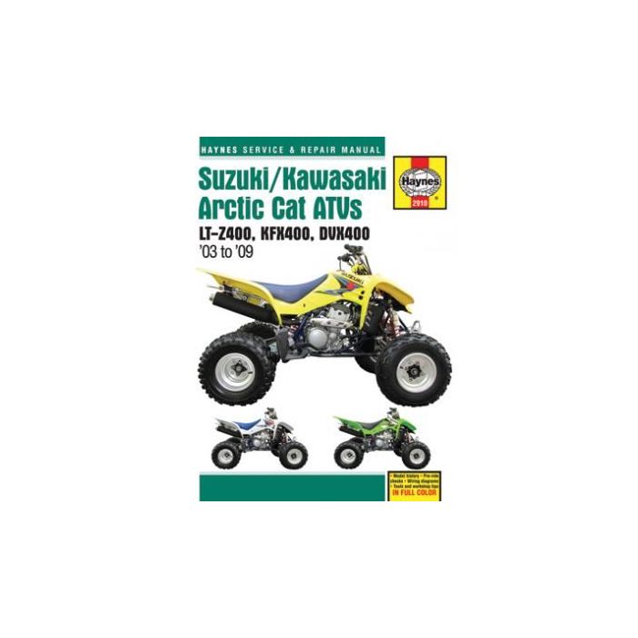 Suzuki LTZ-400 KFX400 DVX400 Haynes Workshop Manual