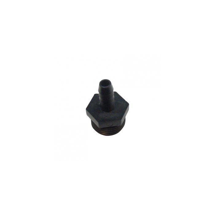 Fimco Parts Poly Straight Hose Fitting 3/4 x MGHT x 3/8 HB