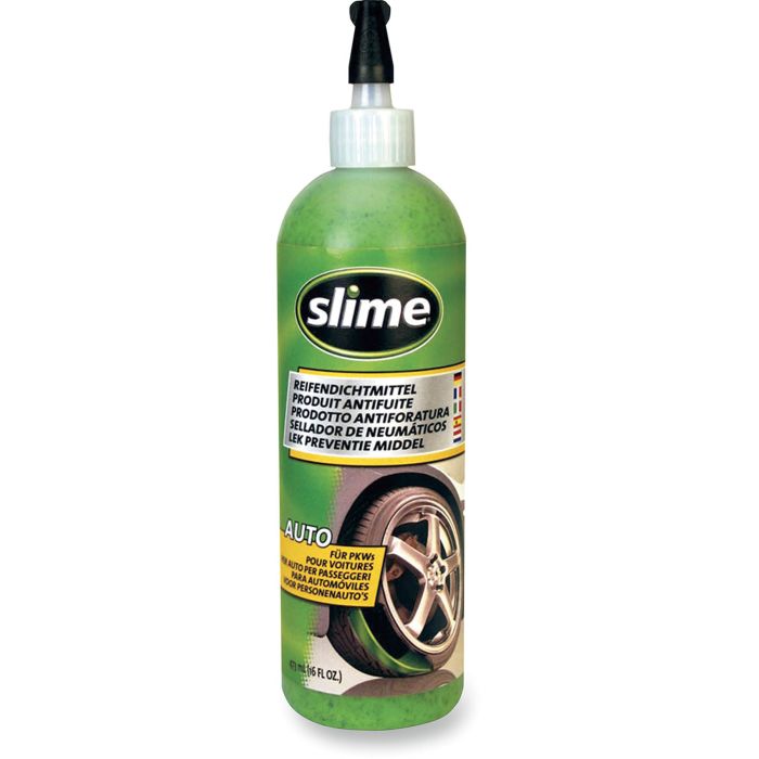 Slime Sealant 473ml For Tubeless Tyres Tyre Repair Kit Non-Toxic SDS-500/06-IN
