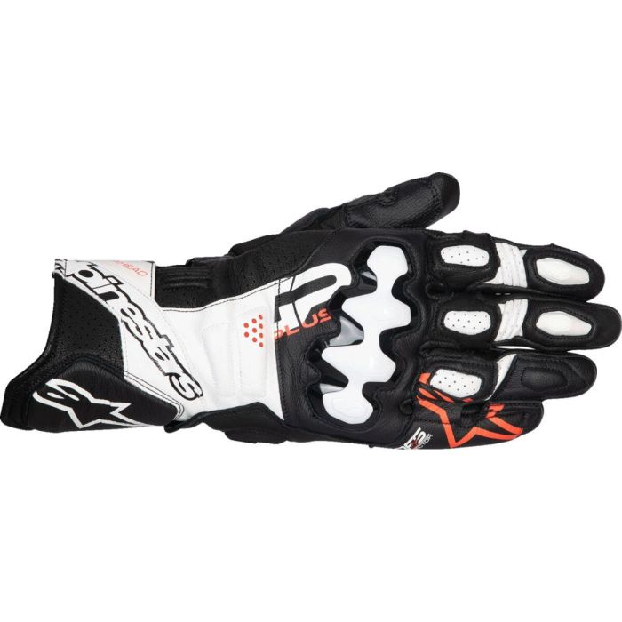 ALPINESTARS GP Plus R V3 Leather Gloves White/Black