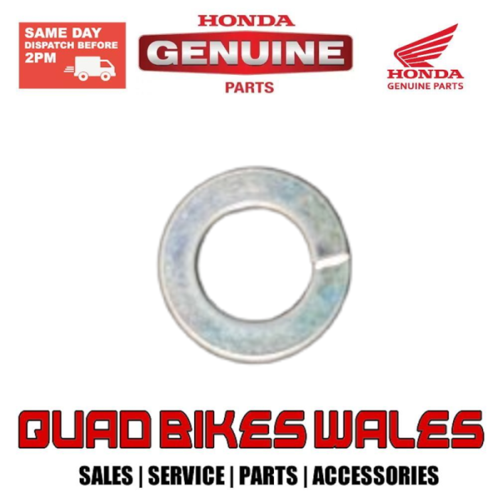 Genuine Honda WASHER, SPRING, 8MM 94111-08800