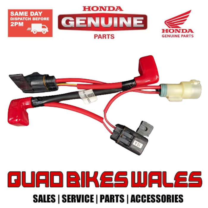Genuine Honda CABLE STARTER BATTERY 32401-HM8-B70