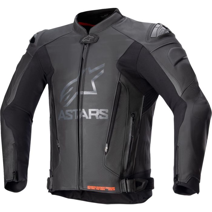Alpinestars Gp Plus R V4 Leather Jacket Grey Black Orange