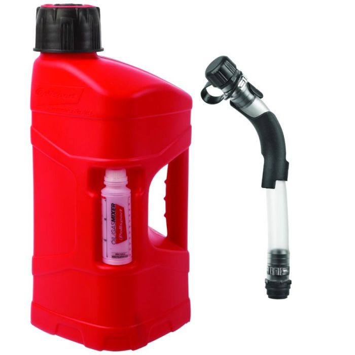 Polisport 10L Utility Can Pro Octane Fuel Dispenser With Fill Hose