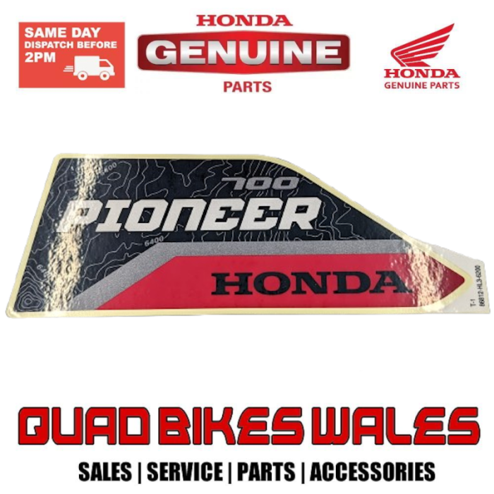 Genuine Honda MARK,L BED*TYPE1* 86812-HL3-620ZB