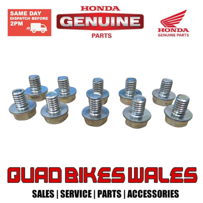 Genuine Honda BOLT,FLANGE 6X8 95701-0600800
