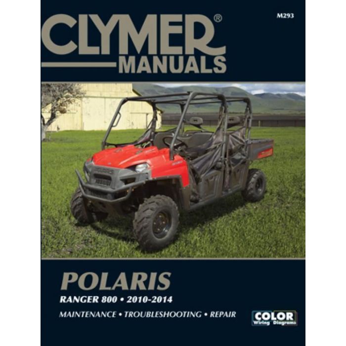 Polaris Ranger 800 10-14 Clymer Workshop Manual