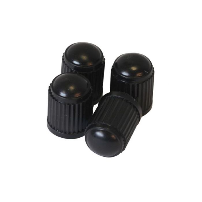 Tyre Valve Caps Black PK100