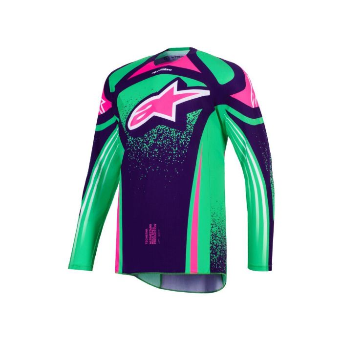 ALPINESTARS Techstar Nomur Jersey PURP/GR/PINK