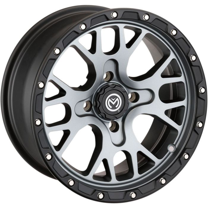 Moose Utility 545 Rocker 14X7 4/110 Alloy Quad UTV Wheel