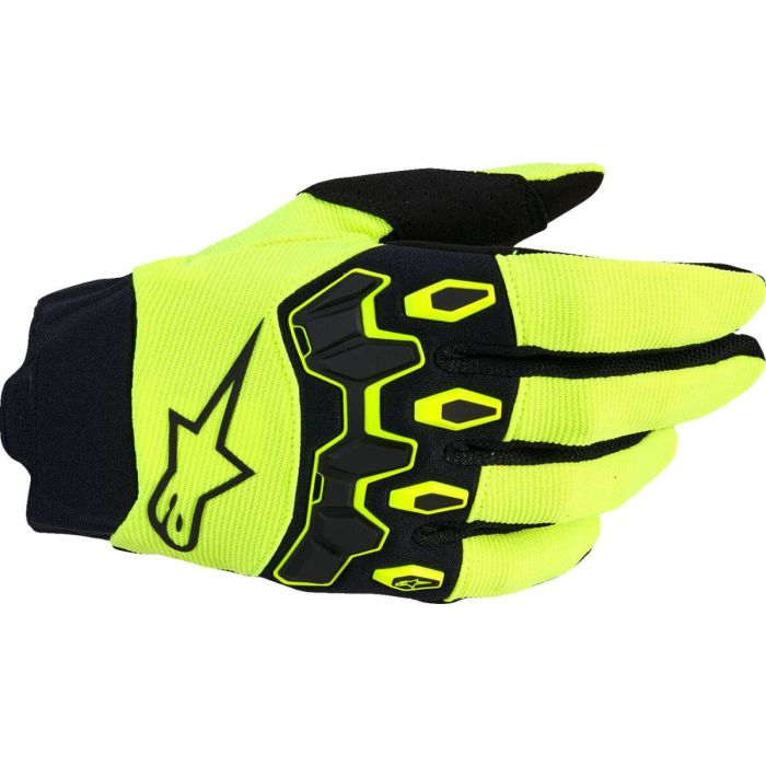 ALPINESTARS Youth Full Bore V2 Gloves YELLOW/BLK 2025 Model