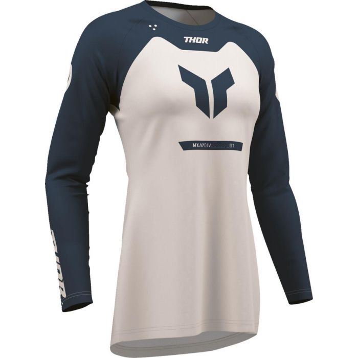 THOR Women's Ridemode Menace Jersey Blue/Gray