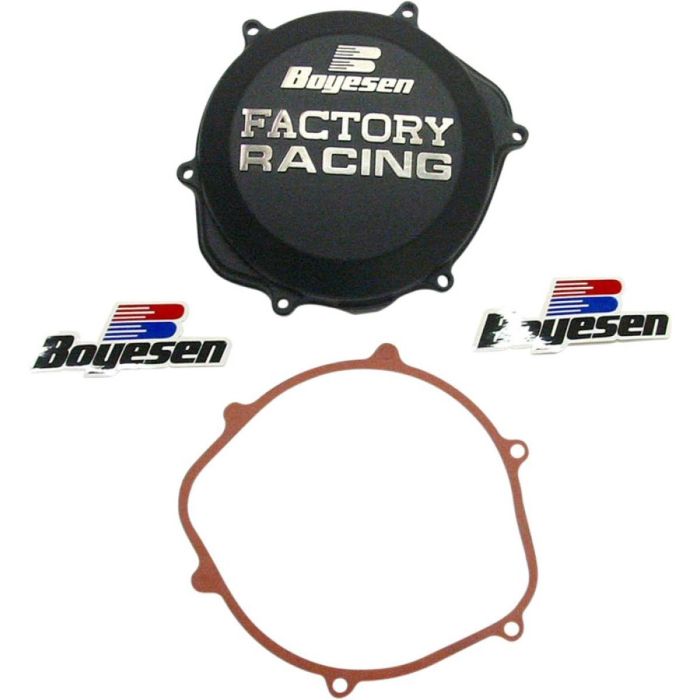 Yamaha YFZ450 04-09 12-13 BOYESEN Black Factory Clutch Cover