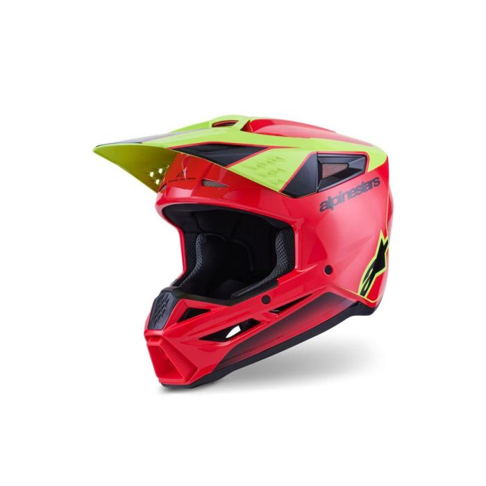 ALPINESTARS SM3 Fray Helmet RED/YL/BLK 2025 Model