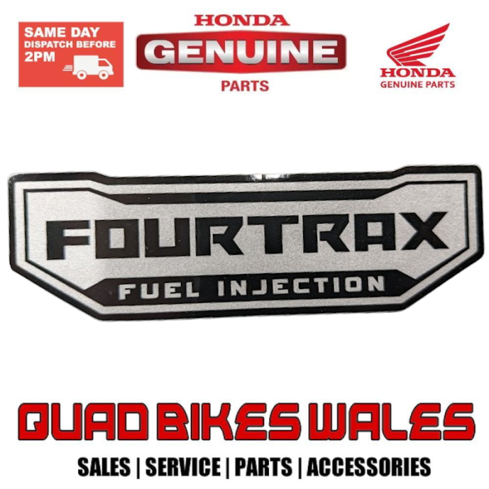 Genuine Honda MARK,REAR *TYPE1* 86801-HR3-E20ZA