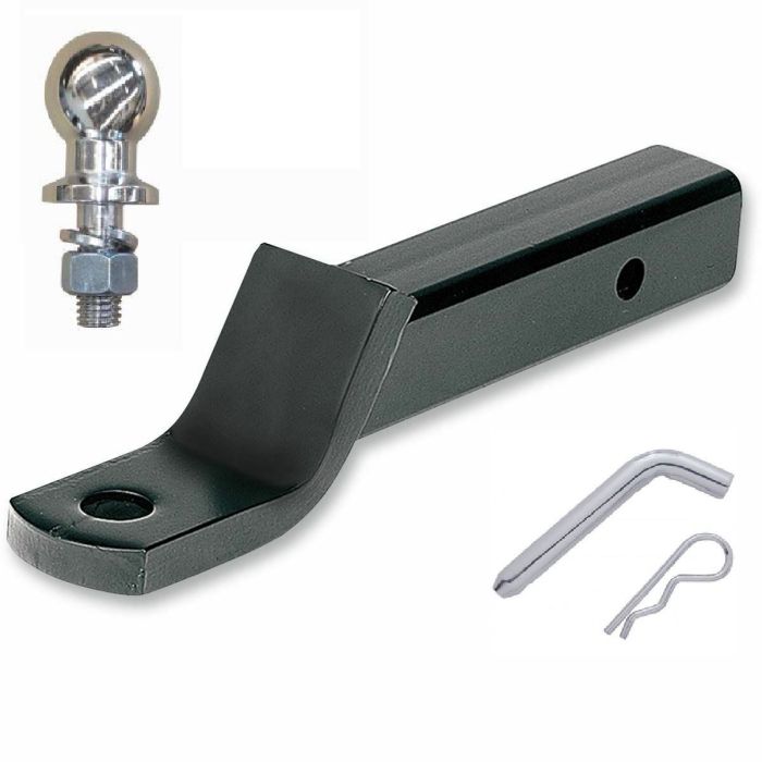 2" ATV UTV Receiver Hitch Towing Bracket Set Towball Pin Heavy Duty