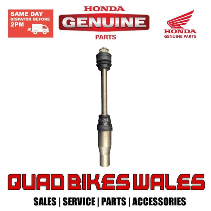 Genuine Honda SHAFT ASSY,FR PRO 40400-HR3-A20