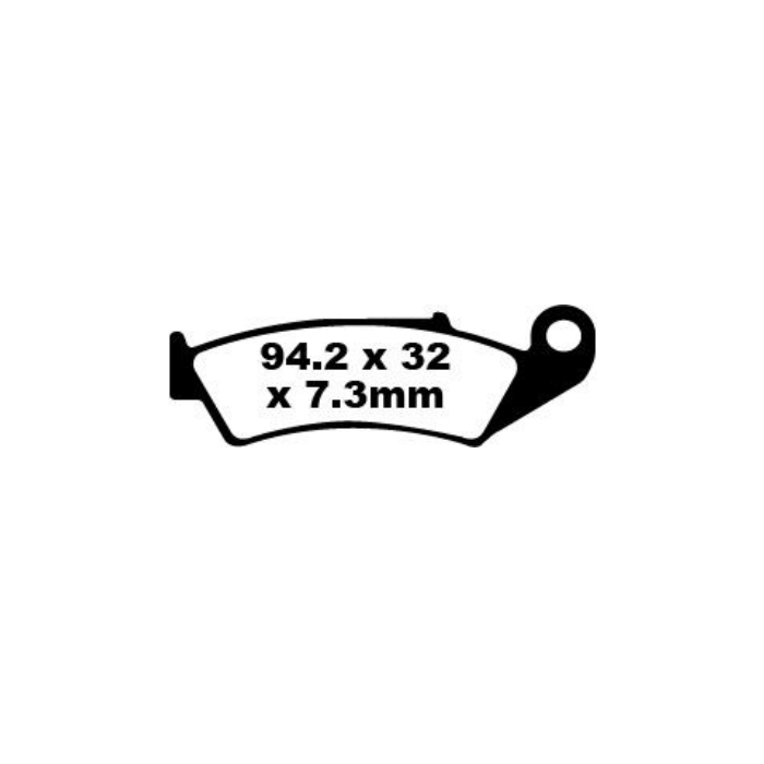 FA125TT EBC Quad Brake Pads