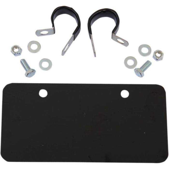 Quad Bike ATV UTV License Number Plate Holder Black