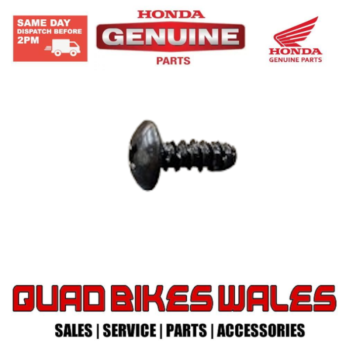 Genuine Honda SCREW, TAPPING, 4X12 (PO) 93913-24280