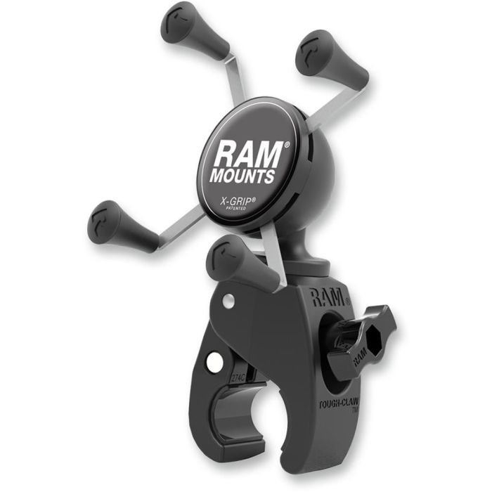 Ram Mounts Tough-Claw Mount with Universal X-Grip Phone Cradle - RAMHOL-UN7-400U