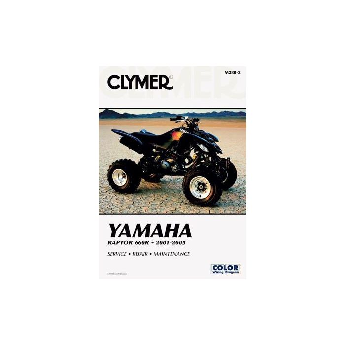 Yamaha Raptor 660R 01-05 Clymer Workshop Manual