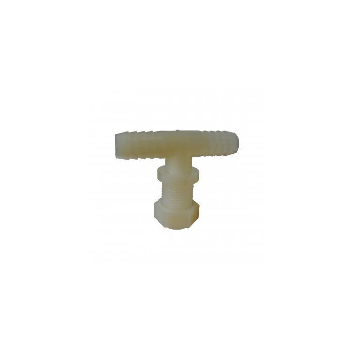 Fimco Parts Nylon Hose Tee 11/16 x 1/2 HB