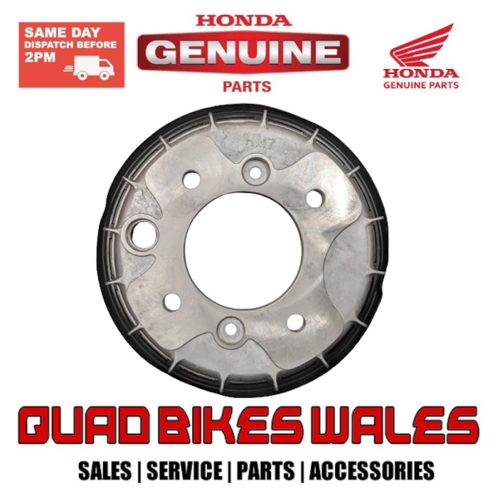 Genuine Honda DRUM ASSY,FR BRAK 45700-HN5-670