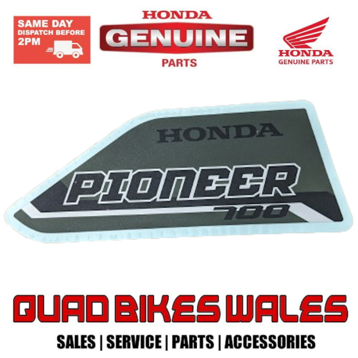 Genuine Honda MARK,COVER*TYPE2* 86811-HL3-A00ZB