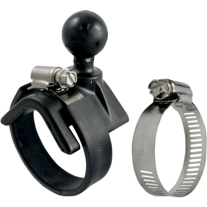 Ram Mounts  V-Shape Base with 1 in. Ball for Rails and Yokes - RAM-B-108B