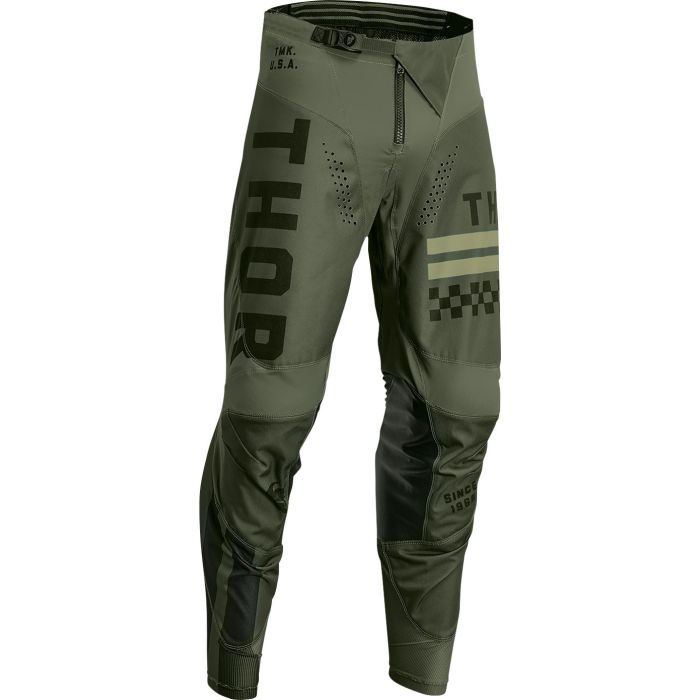 THOR Youth Pulse Combat MX Motorcross Pants Green