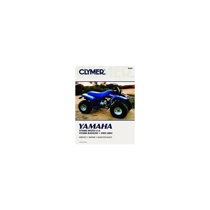 Yamaha YFM80 Moto-4 Badger & Raptor 85-08 Clymer Workshop Manual