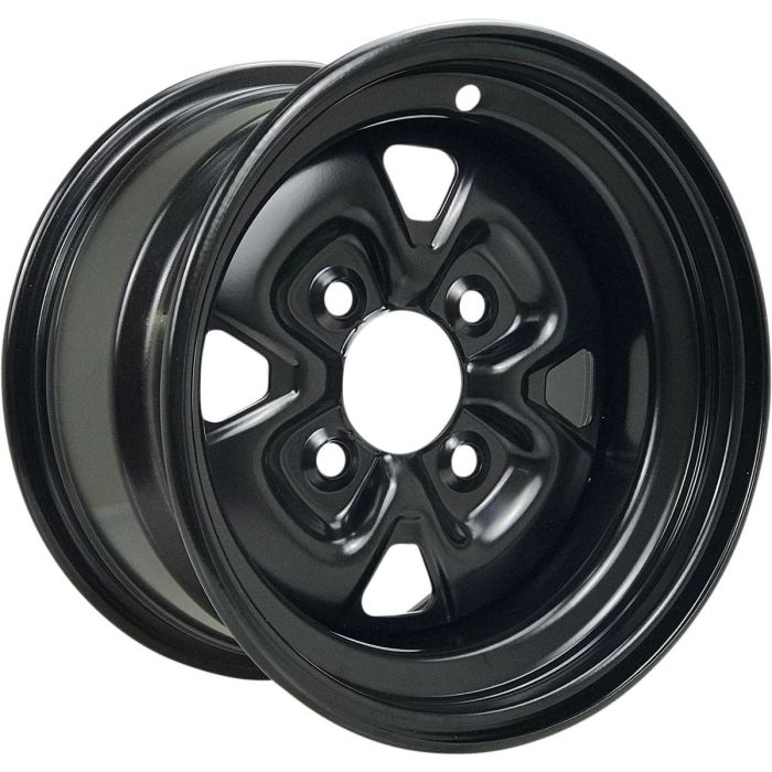 MUD Quad Bike Steel Wheel 12X7 4/156 Black 4+3