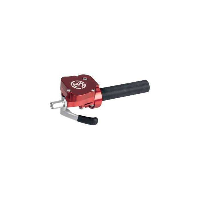 Quad Bike Billet Aluminium Dual Gasser Thumb & Twist Throttle RED