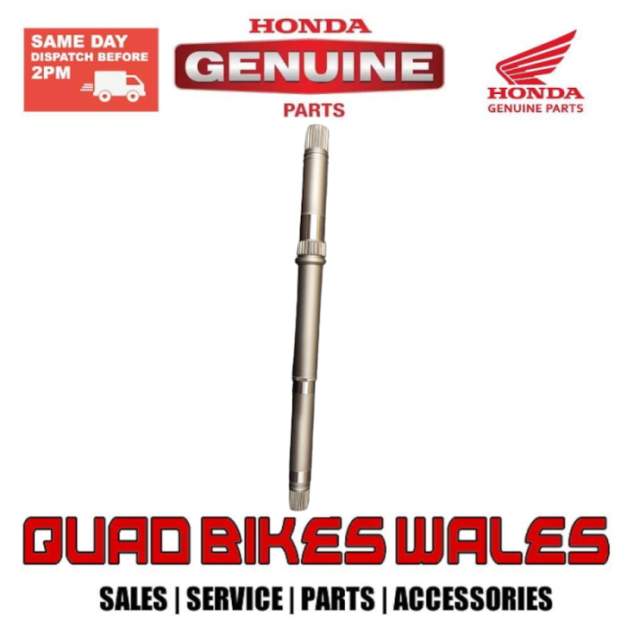 Genuine Honda SHAFT,FINAL 23611-HR3-A40