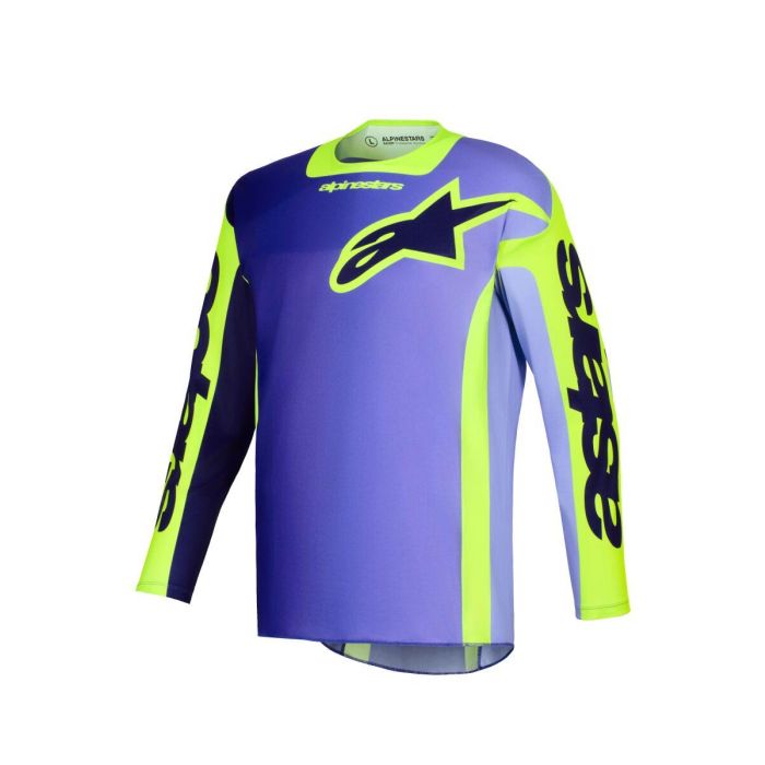 ALPINESTARS Racer Portl Jersey PURPLE/YEL