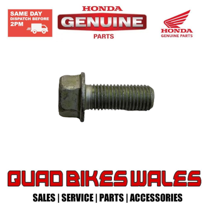 Genuine Honda BOLT, FLANGE, 10X25 95701-1002505