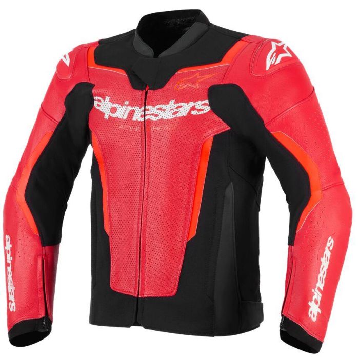 ALPINESTARS GP Force Airflow v2 Leather Jacket Red