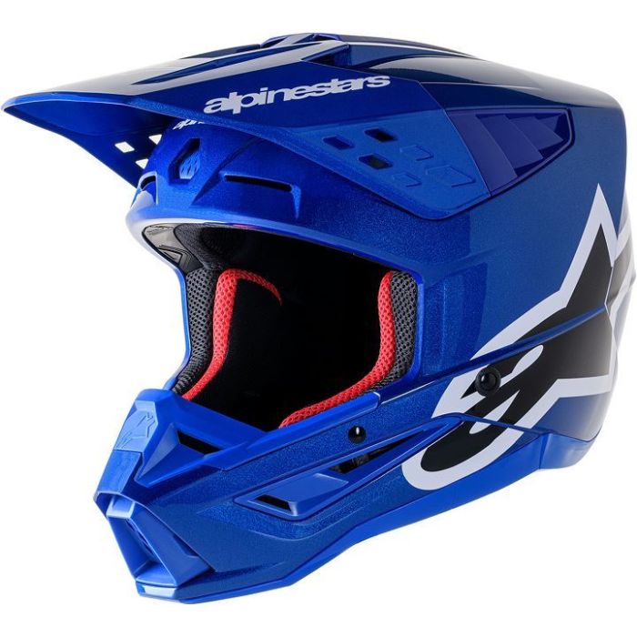 ALPINESTARS Supertech M5 Blue Corp MX Helmet BLUE