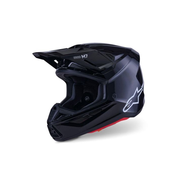 ALPINESTARS SM7 Helmet BLACK-GLO 2025 Model