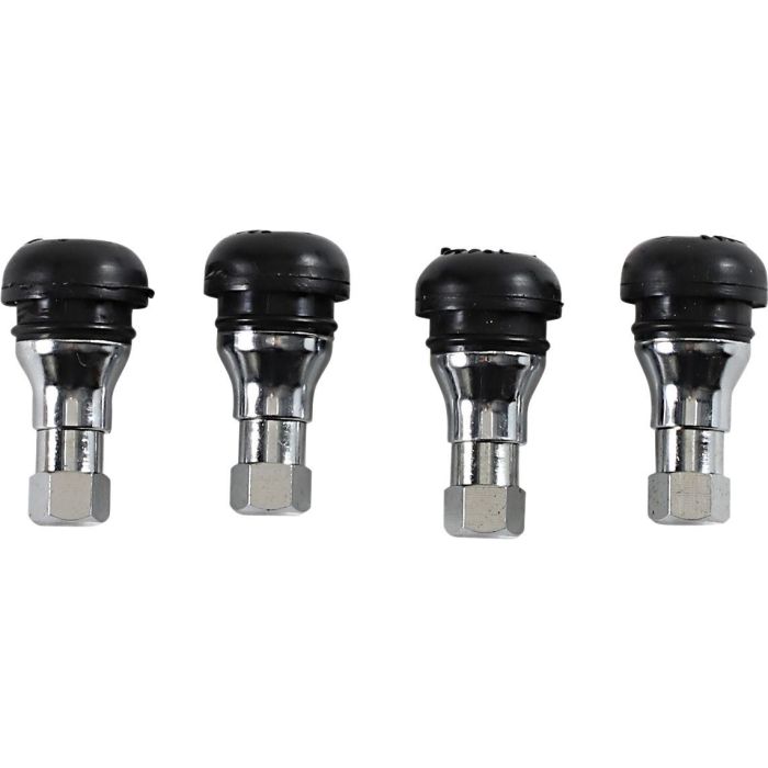 Valve Stem TR412 Chrome 4PK For Quad ATV UTV Wheels