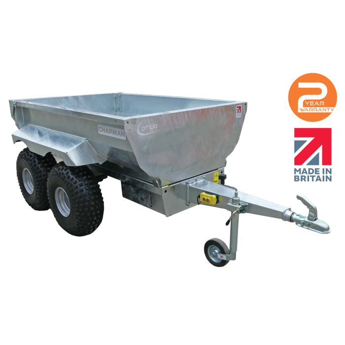 Chapman DT100 ATV/UTV Tipping Dump Trailer