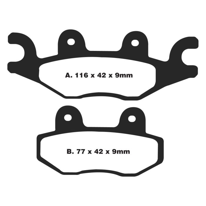FA484TT EBC Quad Brake Pads