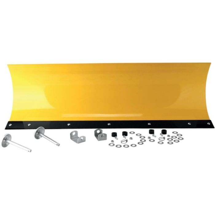 Quad Bike Snow Plough Blade 152cm 60" Wide In Yellow Plow