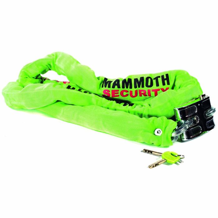 Mammoth Security Lock & 10mm chain x 1.8m Cr-Mo Chain